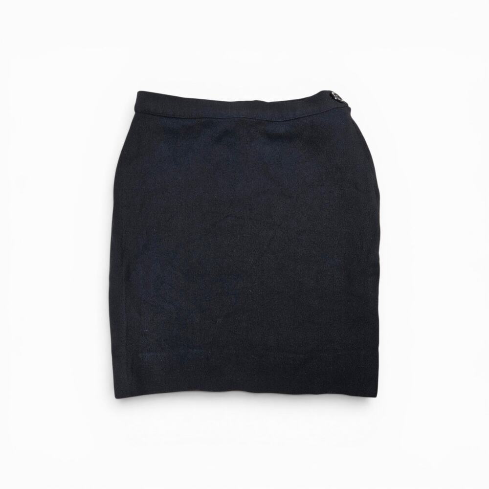 Vintage 90's Sonia Rykiel Black Mini Skirt - Size XS